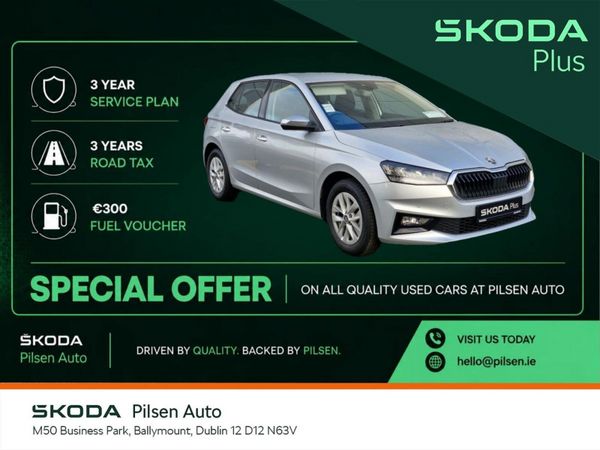 Skoda Fabia Hatchback, Petrol, 2025, Silver