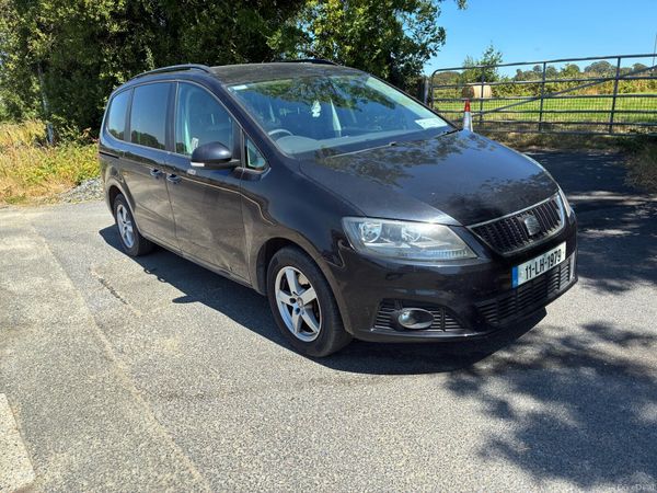 SEAT Alhambra MPV, Diesel, 2011, Black