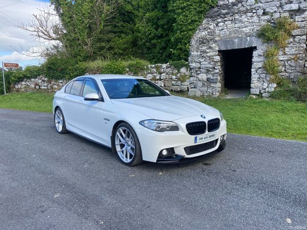 BMW 5-Series Saloon, Diesel, 2014, White