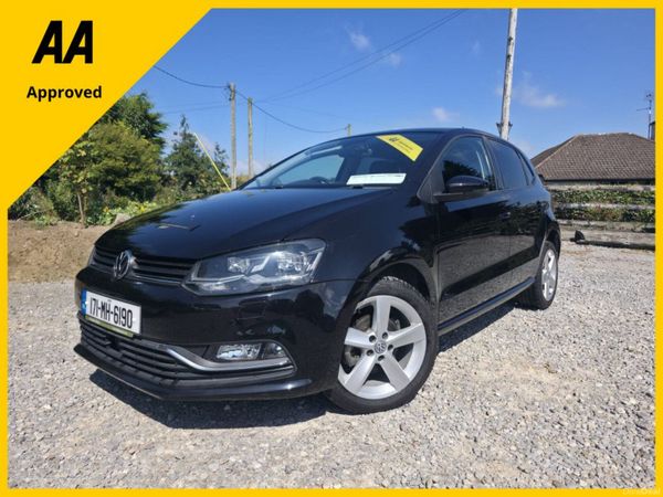 Volkswagen Polo Hatchback, Petrol, 2017, Black