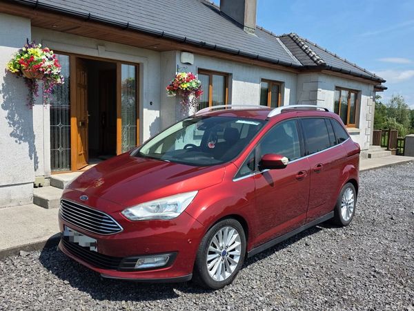 Ford Grand C-Max MPV, Diesel, 2016, Red