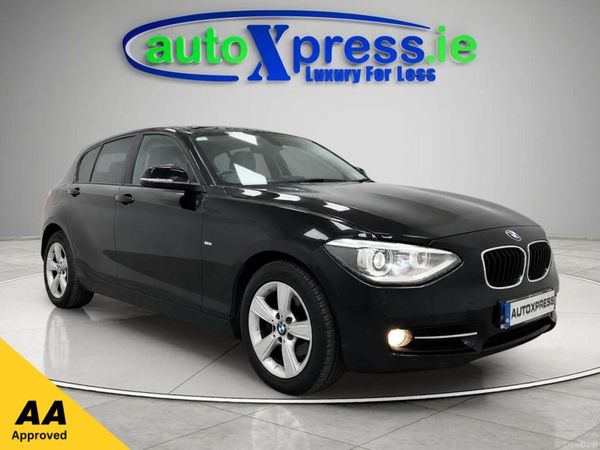 BMW 1-Series Hatchback, Petrol, 2015, Black