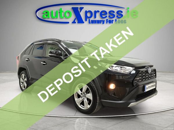 Toyota RAV4 SUV, Petrol Hybrid, 2020, Black