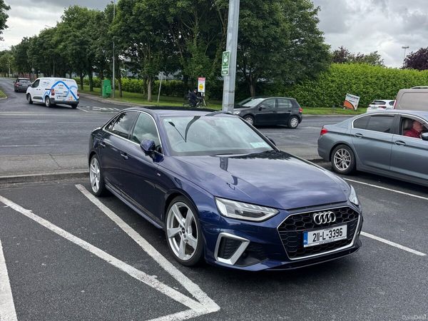 Audi A4 Saloon, Diesel, 2021, Blue