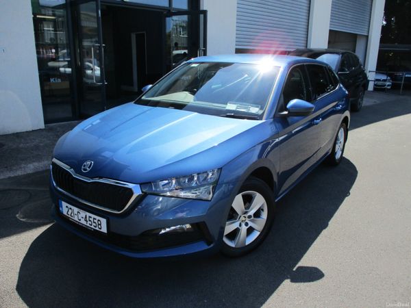 Skoda Scala Hatchback, Petrol, 2022, Blue
