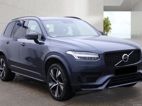 Volvo XC90 SUV, Petrol Hybrid, 2021, Blue