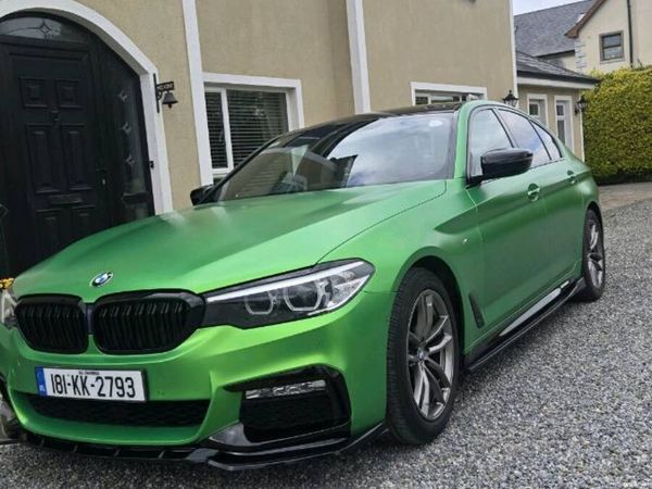 BMW 5-Series Saloon, Diesel, 2018, Grey