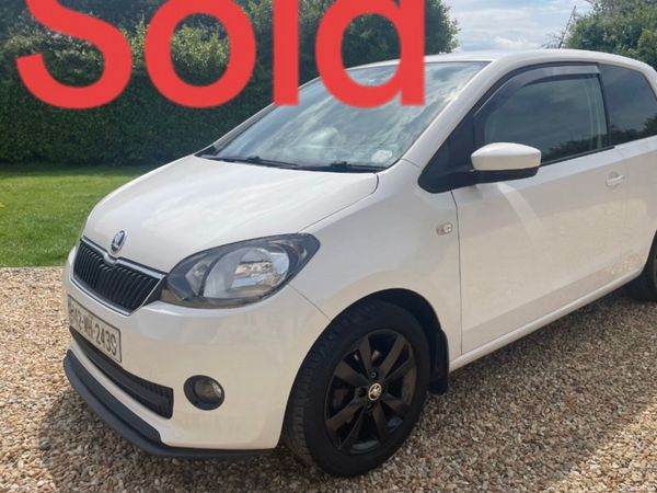 Skoda Citigo Hatchback, Petrol, 2014, White