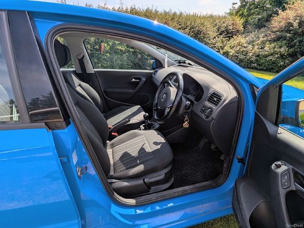 Volkswagen Polo Hatchback, Petrol, 2017, Blue