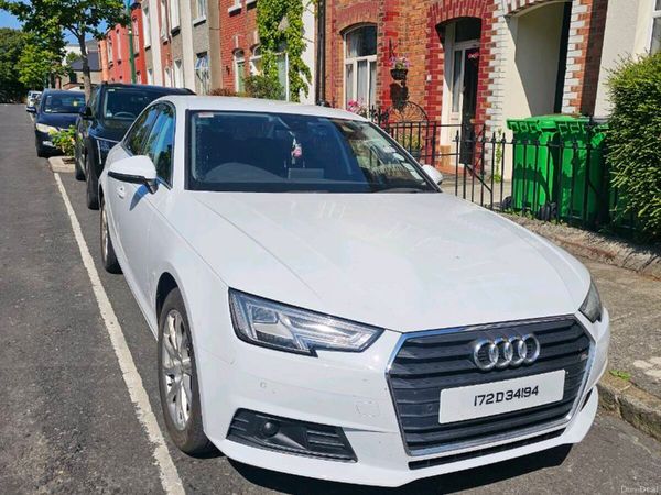Audi A4 Saloon, Petrol, 2017, White