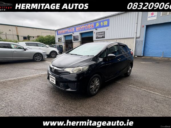 Honda Fit Hatchback, Petrol Hybrid, 2016, Black