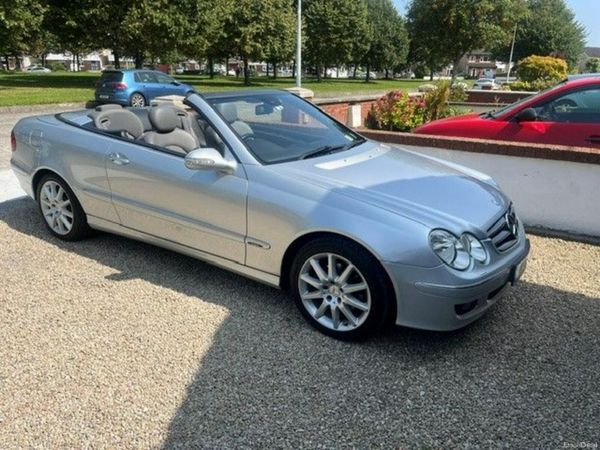 Mercedes-Benz CLK Convertible, Petrol, 2008, Silver