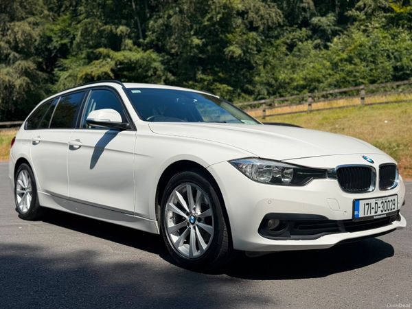 BMW 3-Series Estate, Diesel, 2017, White