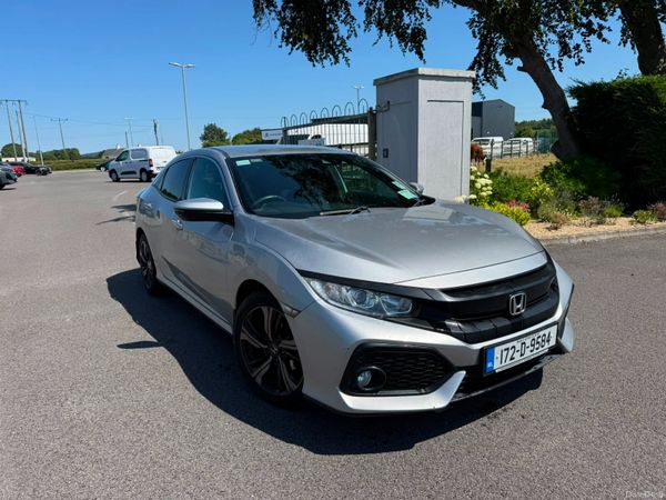 Honda Civic Hatchback, Petrol, 2017, Grey