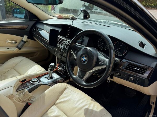 BMW 5-Series Saloon, Diesel, 2008, Black