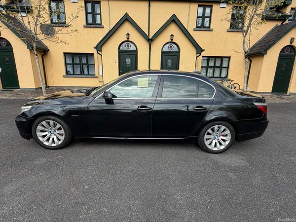 BMW 5-Series Saloon, Diesel, 2008, Black