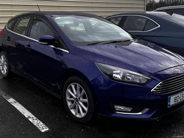 Ford Focus Hatchback, Diesel, 2018, Blue
