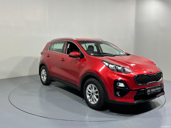 Kia Sportage SUV, Diesel, 2020, Red