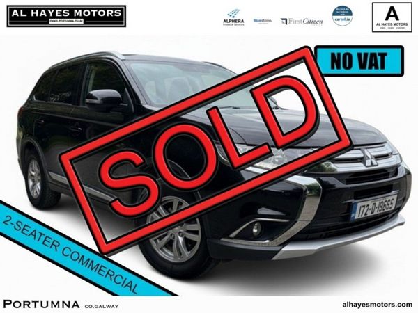 Mitsubishi Outlander SUV, Diesel, 2017, Black