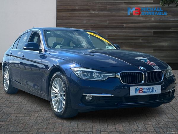 BMW 3-Series Saloon, Petrol Plug-in Hybrid, 2017, Blue