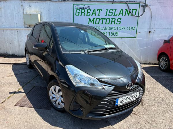 Toyota Vitz Hatchback, Petrol, 2018, Black