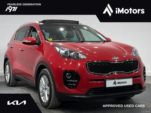 Kia Sportage SUV, Diesel, 2018, Red
