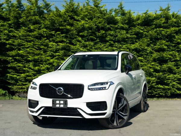 Volvo XC90 SUV, Petrol Plug-in Hybrid, 2022, White
