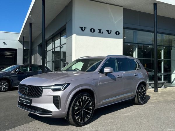 Volvo XC90 SUV, Petrol Plug-in Hybrid, 2025, Silver