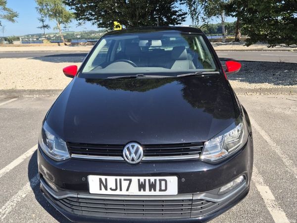Volkswagen Polo Hatchback, Petrol, 2017, Black