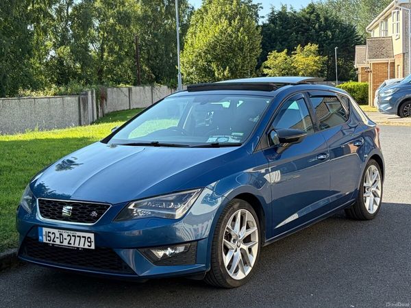 SEAT Leon Hatchback, Diesel, 2015, Blue