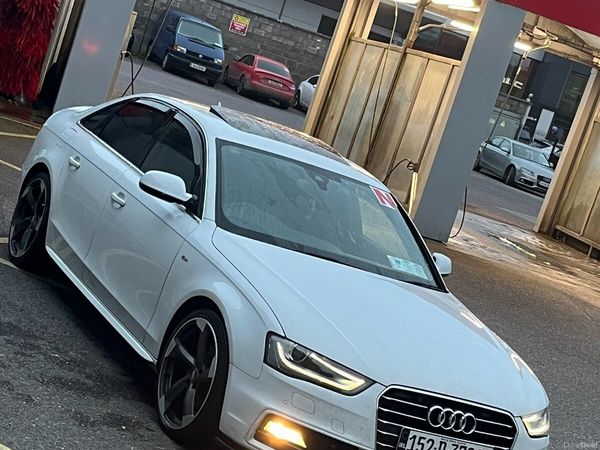 Audi A4 Saloon, Petrol, 2015, White