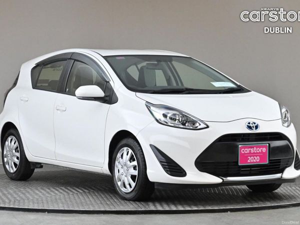 Toyota Aqua Hatchback, Petrol Hybrid, 2020, White