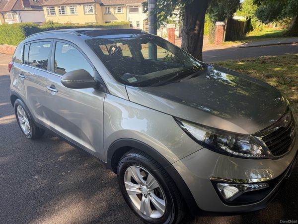 Kia Sportage SUV, Diesel, 2013, Silver