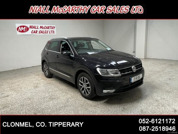 Volkswagen Tiguan SUV, Diesel, 2017, Black