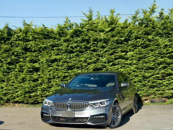BMW 5-Series Saloon, Petrol Plug-in Hybrid, 2017, Grey