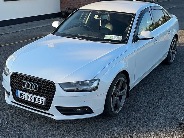 Audi A4 Saloon, Diesel, 2015, White