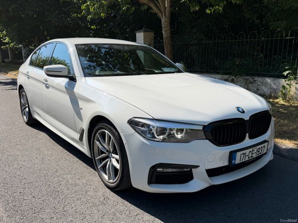 BMW 5-Series Saloon, Diesel, 2017, White