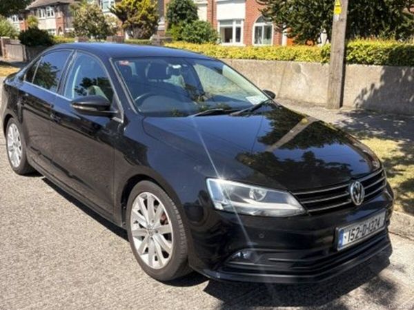 Volkswagen Jetta Saloon, Diesel, 2015, Black