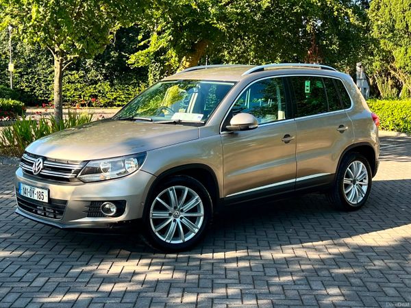 Volkswagen Tiguan SUV, Diesel, 2014, Brown
