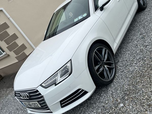 Audi A4 Saloon, Diesel, 2016, White