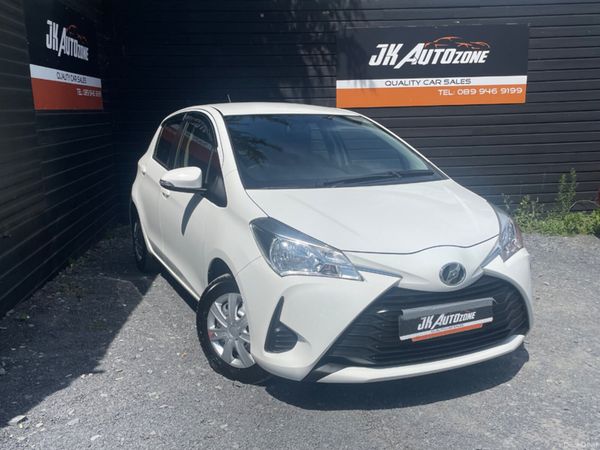 Toyota Yaris Hatchback, Petrol, 2018, White