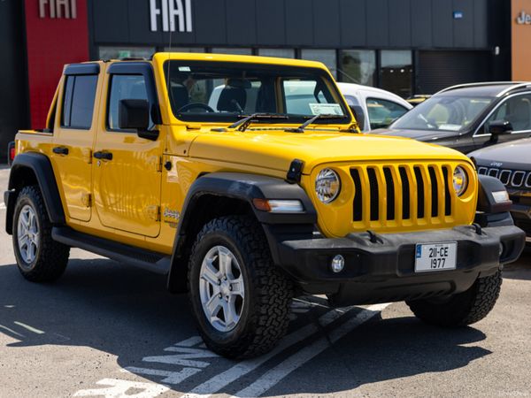 Jeep Wrangler Estate, Petrol, 2021, Yellow