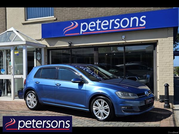 Volkswagen Golf Hatchback, Petrol, 2013, Blue