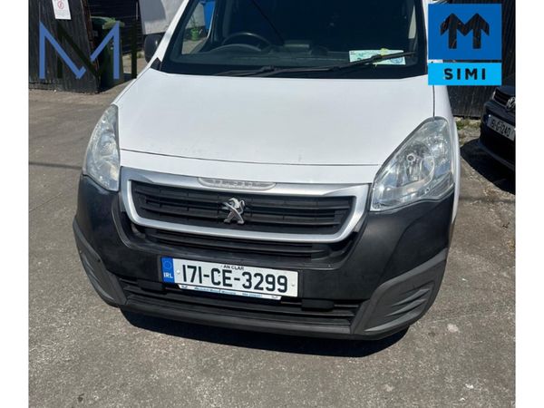 Peugeot Partner Van, Diesel, 2017, White