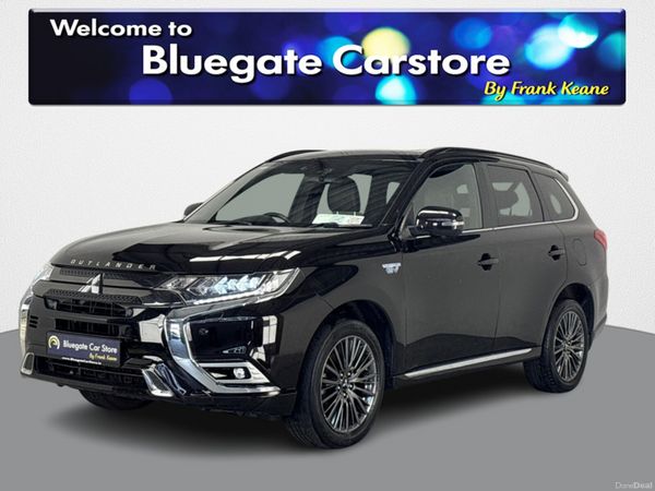 Mitsubishi Outlander Estate, Petrol Plug-in Hybrid, 2018, Black
