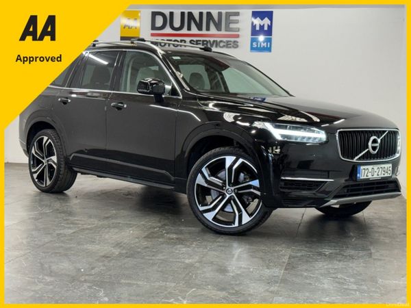 Volvo XC90 Estate, Petrol Plug-in Hybrid, 2017, Black