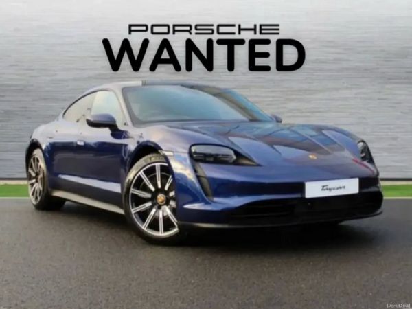 Porsche Taycan Hatchback, Electric, 2021, Black