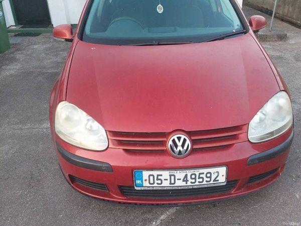 Volkswagen Golf Hatchback, Diesel, 2005, Red