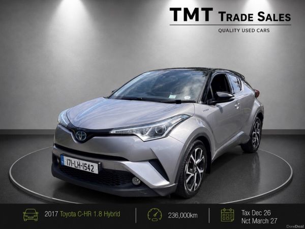 Toyota C-HR Hatchback, Petrol Hybrid, 2017, Grey