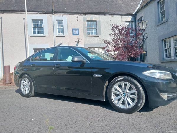 BMW 5-Series Saloon, Diesel, 2012, Black